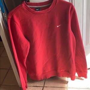 Red Nike Sweatshirt